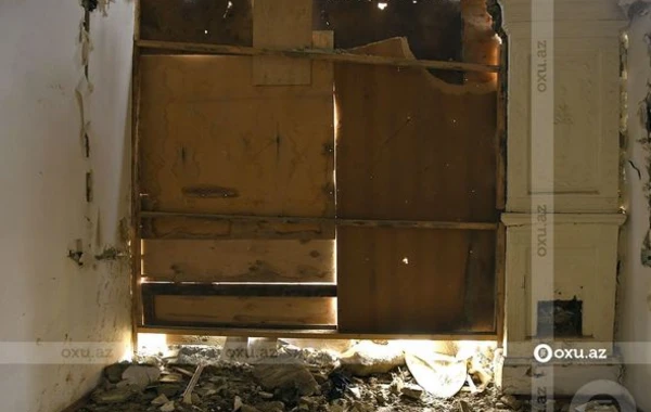 Bakıda tikinti şirkəti vətəndaşın obyektini bir ildi qanunsuz dağıdıb və bərpa etmək istəmir - FOTO/VİDEO