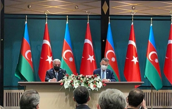 Azərbaycan və Türkiyə arasında daha iki sənəd imzalanıb - FOTO