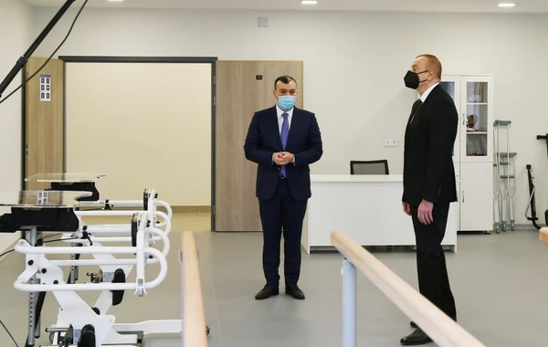 İlham Əliyev Şağan Reabilitasiya Pansionatının açılışında - YENİLƏNİB - FOTO