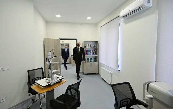 İlham Əliyev Şağan Reabilitasiya Pansionatının açılışında - YENİLƏNİB - FOTO