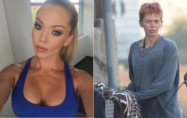 Keçmiş model ABŞ küçələrində zibil yığır - FOTO