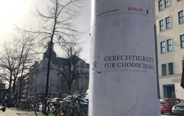 “Xocalıya Ədalət!” kampaniyası çərçivəsində Berlində aksiya keçirilir - FOTO