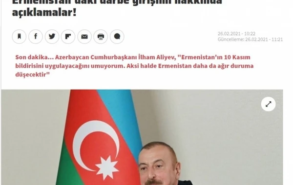 Prezident İlham Əliyevin mətbuat konfransı xarici ölkələrin mediasında geniş işıqlandırılıb - FOTO
