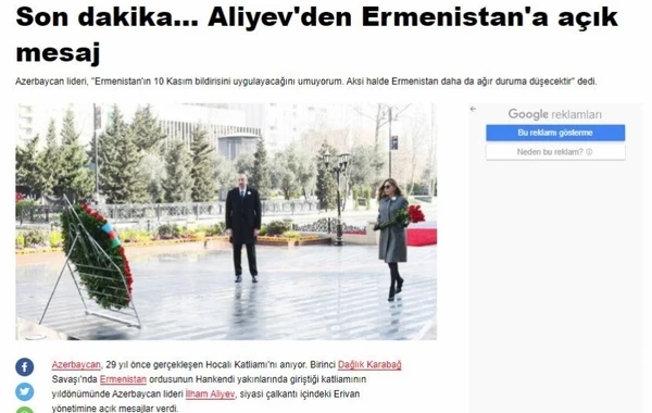 Prezident İlham Əliyevin mətbuat konfransı xarici ölkələrin mediasında geniş işıqlandırılıb - FOTO