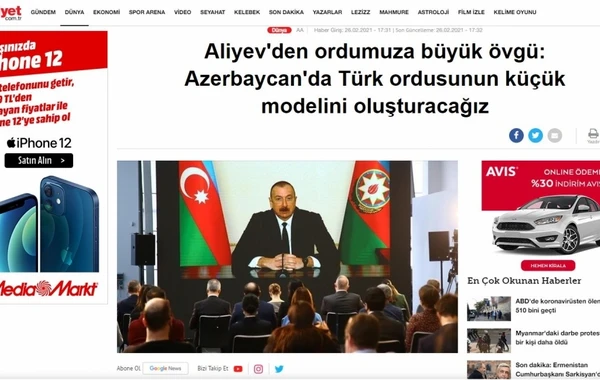 Prezident İlham Əliyevin mətbuat konfransı xarici ölkələrin mediasında geniş işıqlandırılıb - FOTO