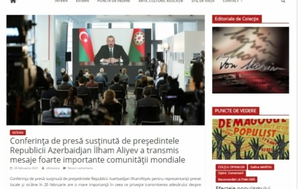 Prezident İlham Əliyevin mətbuat konfransı xarici ölkələrin mediasında geniş işıqlandırılıb - FOTO