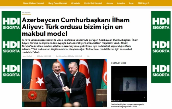 Prezident İlham Əliyevin mətbuat konfransı xarici ölkələrin mediasında geniş işıqlandırılıb - FOTO