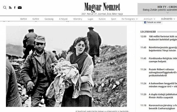 Xocalı soyqırımının 29-cu ildönümü xarici KİV-lərin diqqət mərkəzində - FOTO