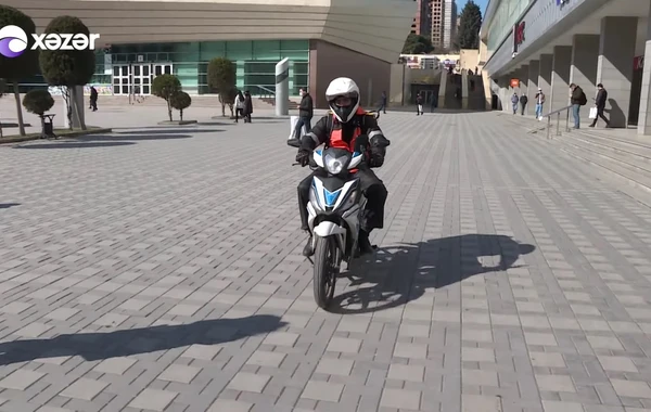 Moped sürənlərin nəzərinə - 100 manat cərimələnə bilərsiniz - VİDEO