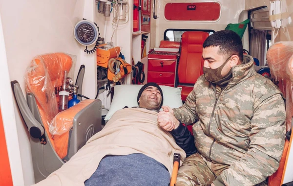 Фонд "YAŞAT" отправил на лечение в Турцию еще 10 тяжелораненых участников войны - ФОТО