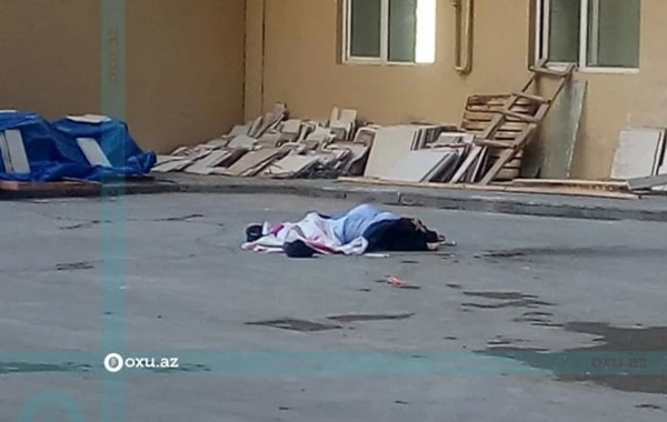 Bakıda kişi intihar etdi - Ürəyi zəif olanlar baxmasın! - FOTO