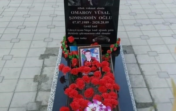 44 günlük Müharibənin qəhrəman tankçısı - Şəhid gizir Vüsal - FOTO/VİDEO