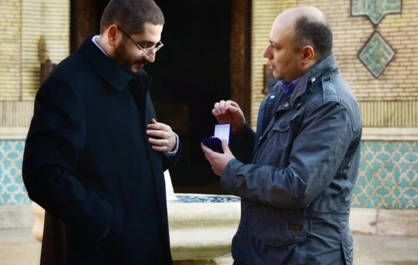 Azərbaycanlı nazir “Oyanış böyük Səlcuqlu” filminin rejissoru ilə görüşüb