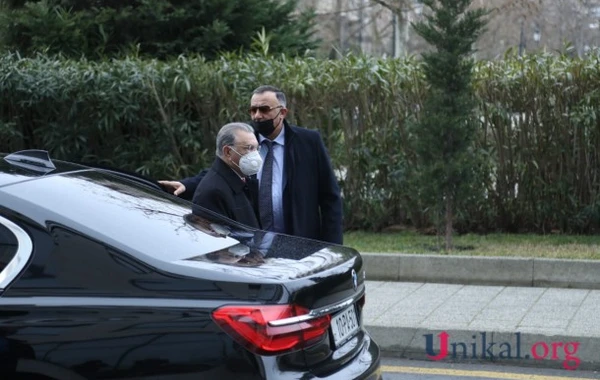 Ramiz Mehdiyev YAP-ın qurultayında - FOTO