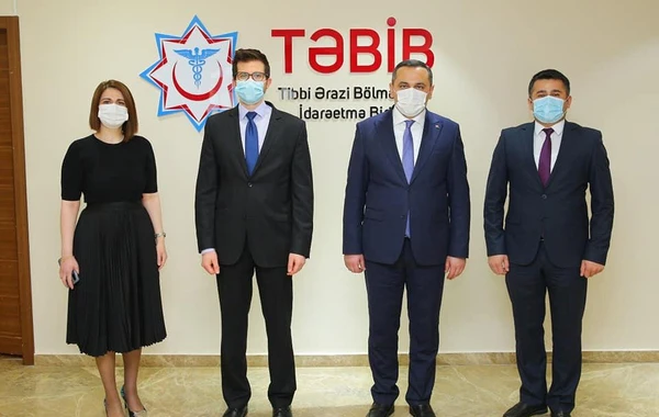 Ramin Bayramlı İsrailin Azərbaycandakı səfiri ilə görüşüb - FOTO