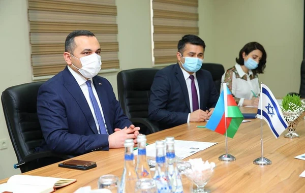 Ramin Bayramlı İsrailin Azərbaycandakı səfiri ilə görüşüb - FOTO