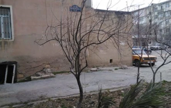 Güclü külək Sumqayıtda fəsadlar törədib - FOTO