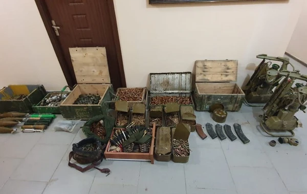 Xocavənddə düşmənin atıb qaçdığı silah-sursat aşkarlandı - FOTO
