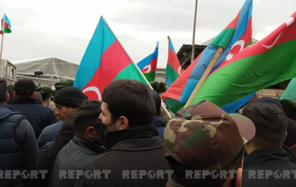 Daha bir şəhid dəfn edildi - FOTO