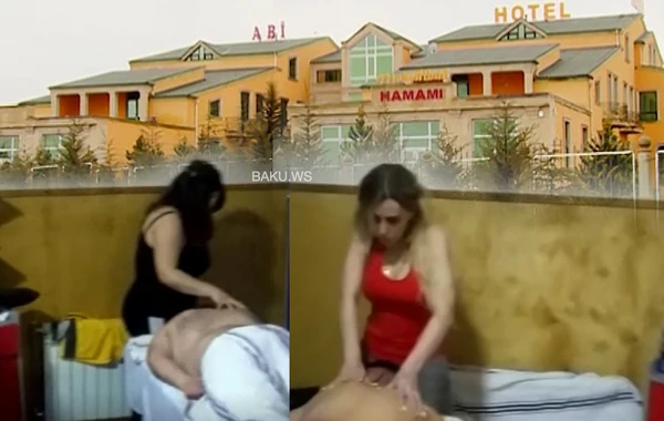 Azərbaycan polisi hamamda əməliyyat keçirdi - VİDEO