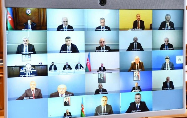 Ermənistanın təcavüzü nəticəsində dəymiş ziyanın qiymətləndirilməsi üzrə komissiyanın iclası keçirilib