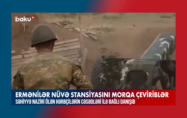 Ermənilər nüvə stansiyasını morqa çeviriblər - VİDEO