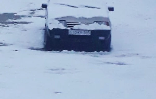 Azərbaycanda qar mənzərələri - FOTO