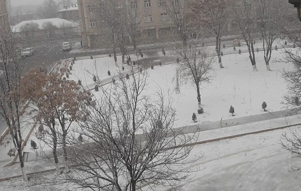 Azərbaycanda qar mənzərələri - FOTO
