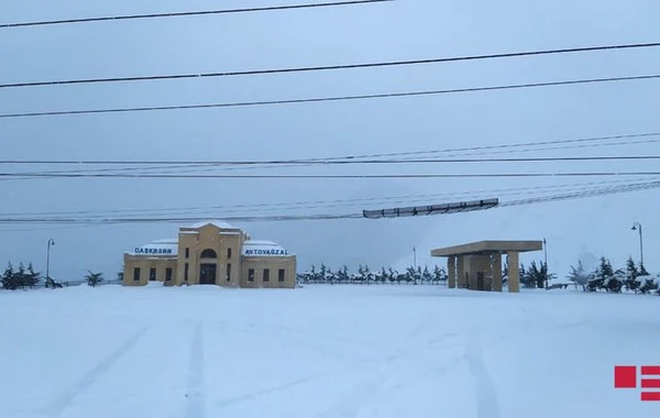 Qar Daşkəsəndə fəsadlar törədib - FOTO