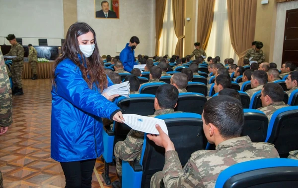 ASAN könüllüləri əsgərlərimizə baş çəkiblər - FOTO