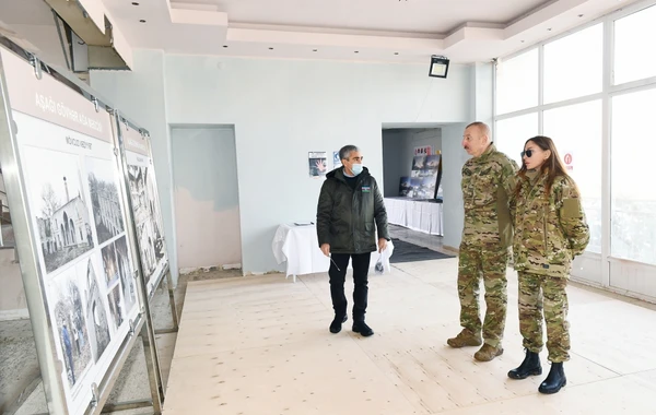 Prezident və birinci xanımın Şuşadan FOTOları
