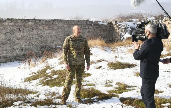 Prezident və birinci xanımın Şuşadan FOTOları