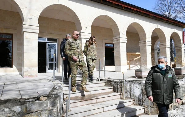 Prezident və birinci xanımın Şuşadan FOTOları