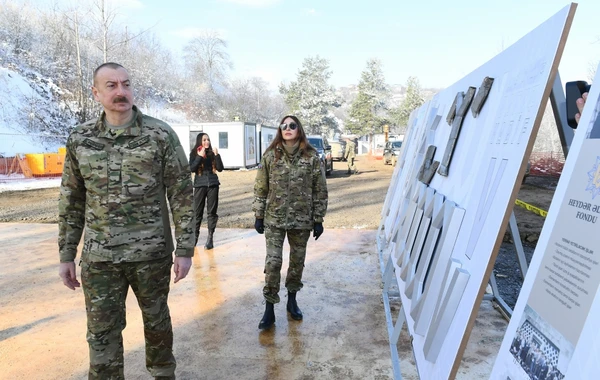 Prezident və birinci xanımın Şuşadan FOTOları