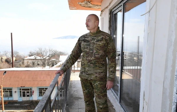 Prezident və birinci xanımın Şuşadan FOTOları
