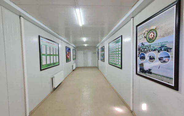 Ermənistanla dövlət sərhədində yeni hərbi hissə fəaliy­yə­tə başlayıb - FOTO