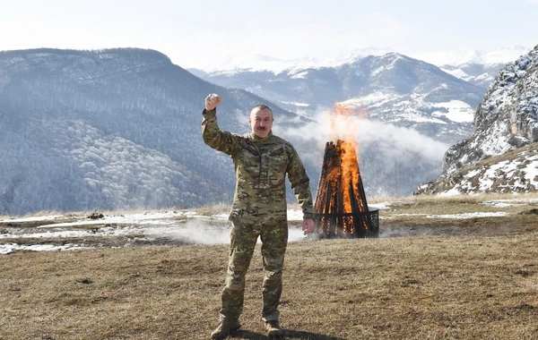 Ильхам Алиев обратился к азербайджанскому народу - ВИДЕО
