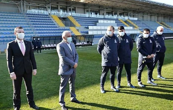 AFFA prezidenti milli komandanın heyəti ilə görüşdü