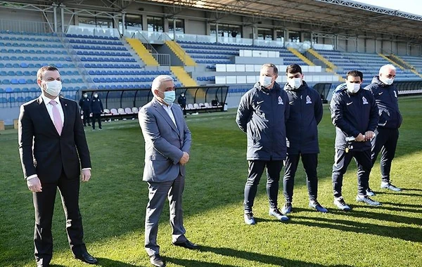 AFFA prezidenti milli komandanın heyəti ilə görüşdü