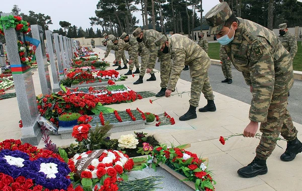 Azərbaycan Ordusunda Novruz bayramı münasibətilə silsilə tədbirlər keçirilib - FOTO