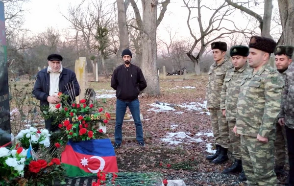 Şəhid ailələri ziyarət olunub - FOTO