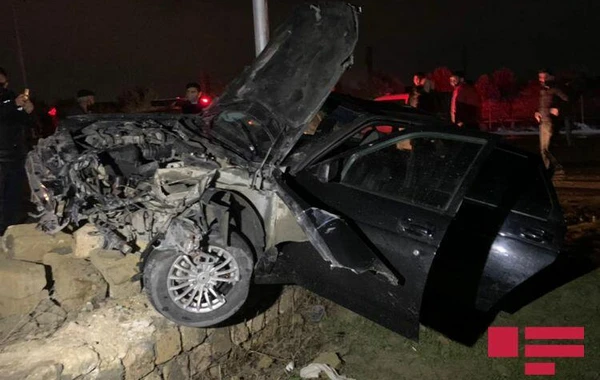 Bakıda gecə saatlarında dəhşət: Hadisə yerindən FOTOlar