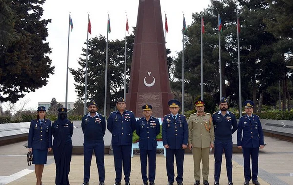 Pakistan Hərbi Hava Qüvvələrinin nümayəndə heyəti Azərbaycanda səfərdədir - VİDEO