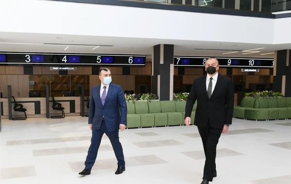 Президент Ильхам Алиев принял участие в открытии нового центра DOST в Баку - ФОТО