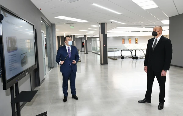 Президент Ильхам Алиев принял участие в открытии нового центра DOST в Баку - ФОТО