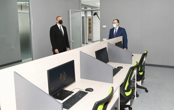 Prezident İlham Əliyev Bakıda 4 saylı DOST mərkəzinin açılışında iştirak edib - FOTO/VİDEO