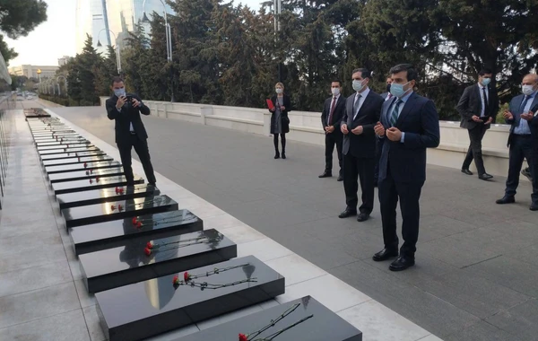 “Bayraktar” PUA-nın yaradıcısı Bakıdadır  - FOTOLAR