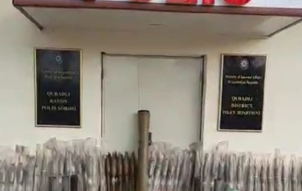 Qubadlıda döyüş sursatları aşkarlandı - VİDEO