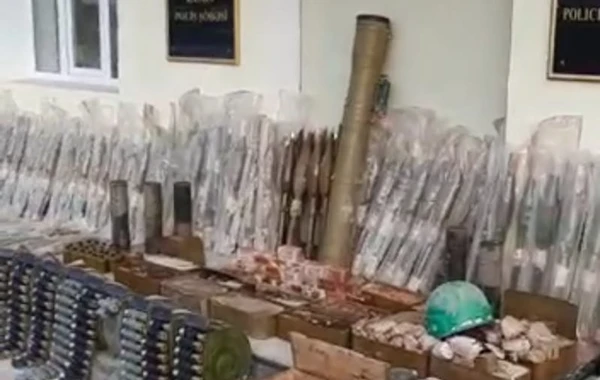 Qubadlıda döyüş sursatları aşkarlandı - VİDEO