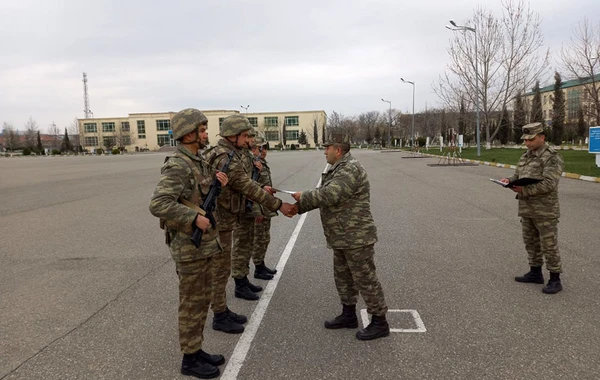 Şuşa və digər ərazilərdə xidmət edən hərbçilərin bir qismi ehtiyata buraxılıb - FOTO